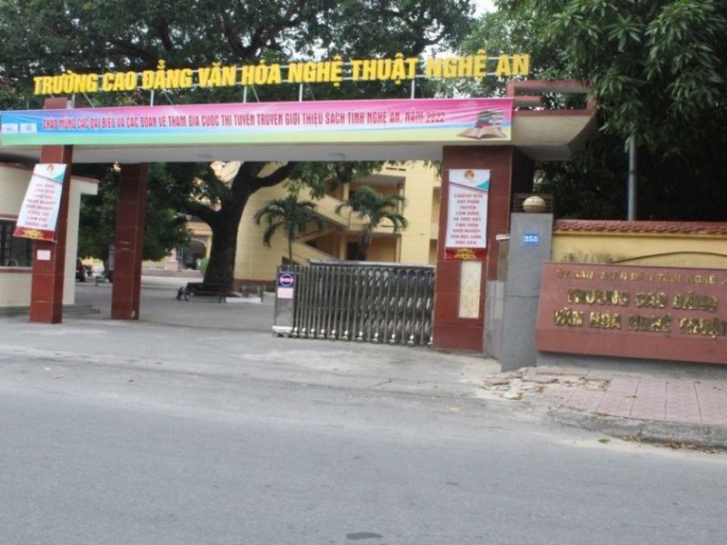 truong cao dang van hoa nghe thuat nghe an