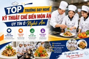 trường dạy nghề chế biến món ăn tại nghệ an