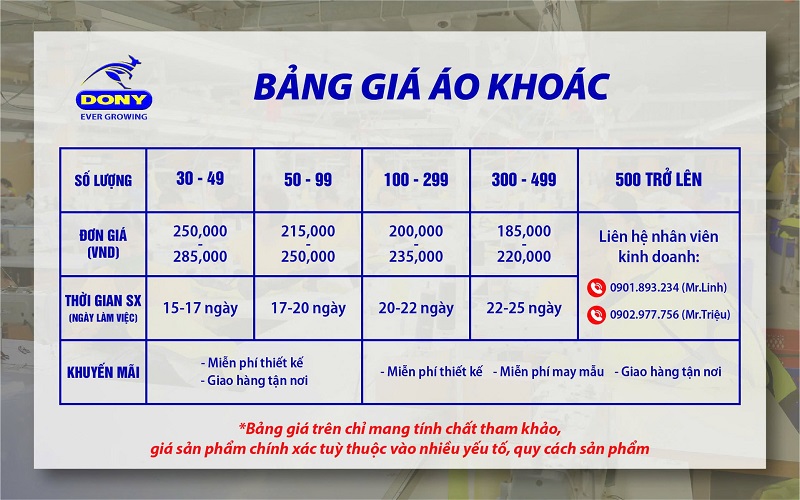 gia ao khoac